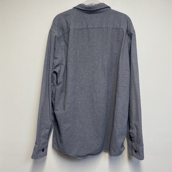 LL BEAN Signature XXL T Slim Fit Chamois Cloth 1933 Archive‎ Flannel Shirt Gray - Picture 9 of 9